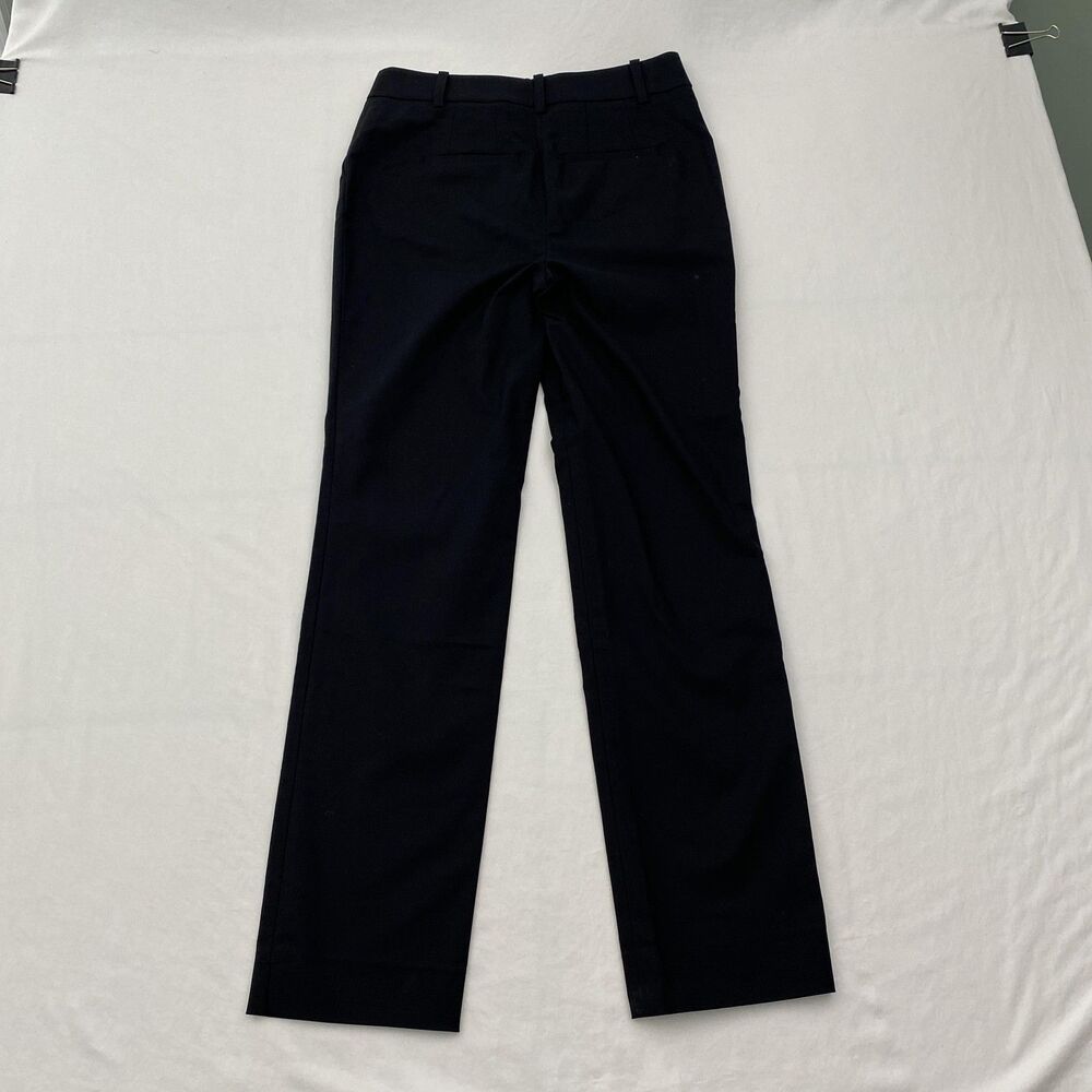 Boden Trouser Pants Womens 2R Black Straight Leg Cotton Blend Stretch Career - Picture 5 of 12
